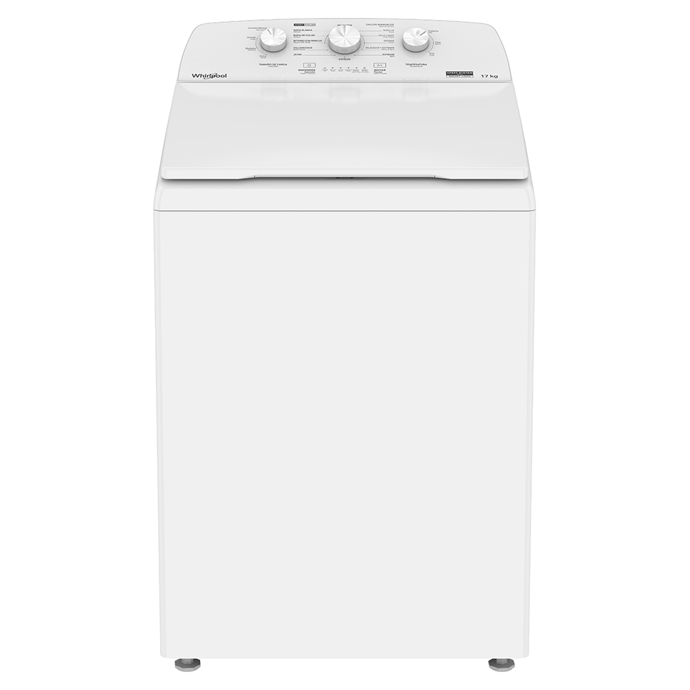 Lavadora 17kg Carga Superior Xpert System Blanca Agitador