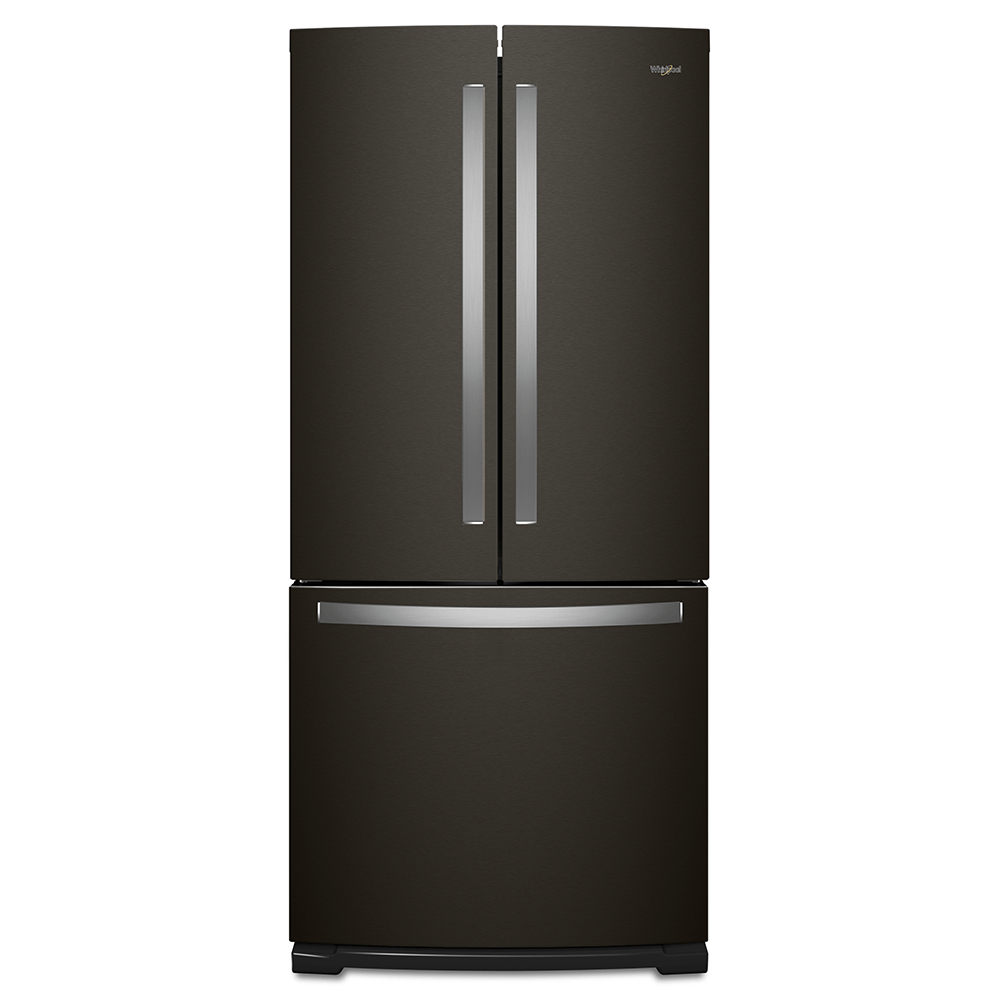 Refrigerador 20 pies cúbicos French Door 3 puertas Negro