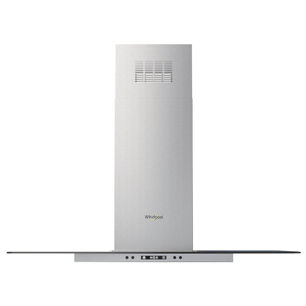 Campana De Isla 100 cm de Acero Inoxidable Gris