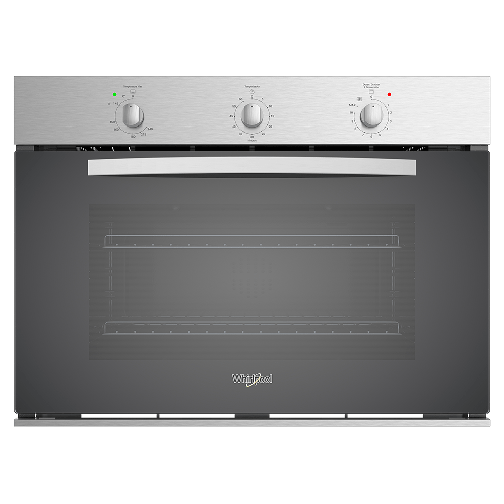 Horno de gas 32 pulgadas empotrable de convección Gris