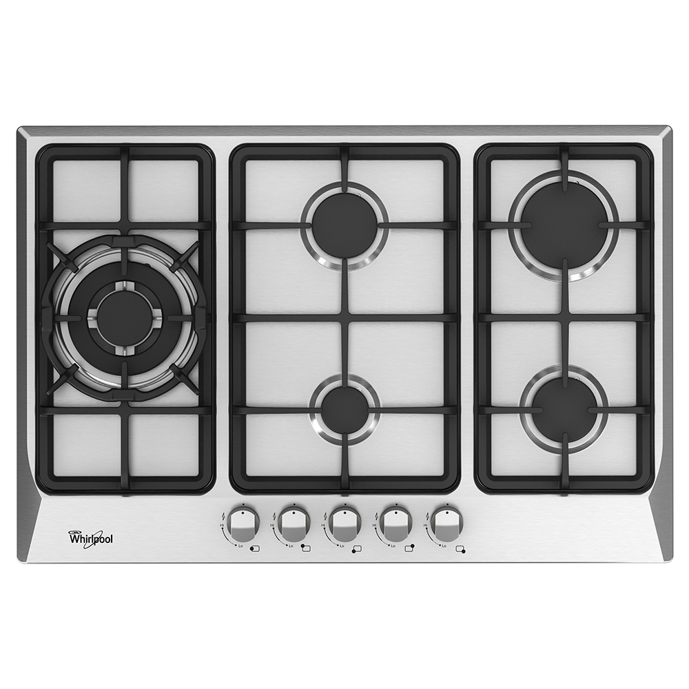 Parrilla de Gas 30", 5 Quemadores en Acero Inoxidable