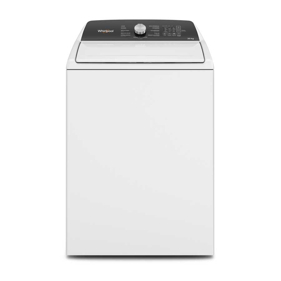 Lavadora 20kg Carga Superior con Agitador Impeller y Cascada de Agua Blanco