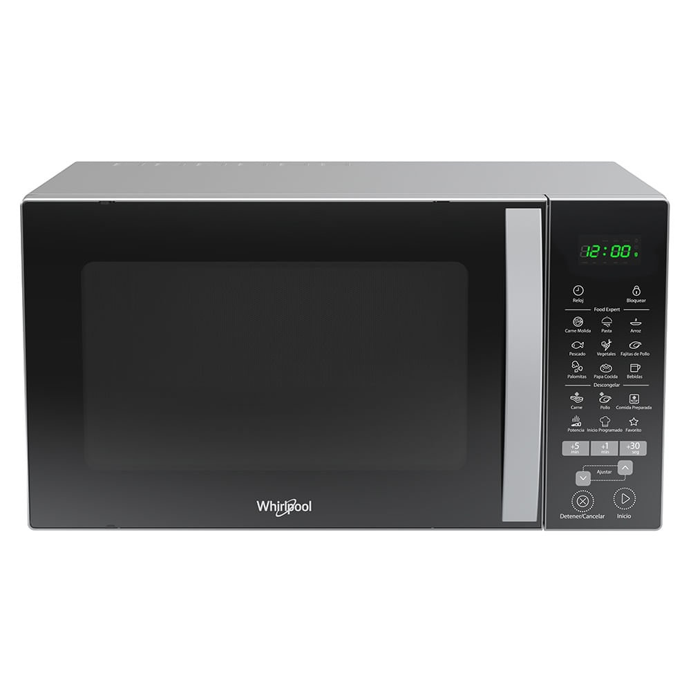 Horno de microondas 1.1 pies cúbicos Silver Black