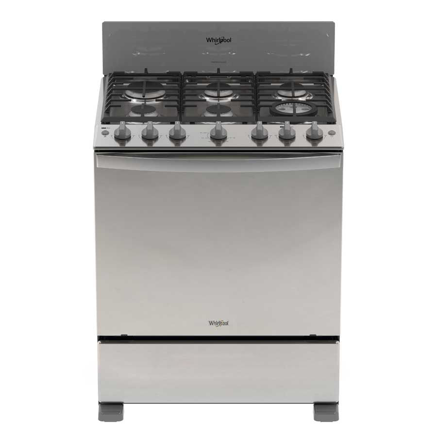 Estufa de gas 30 pulgadas Xpert Air Fry Cooking con puerta acabado espejo