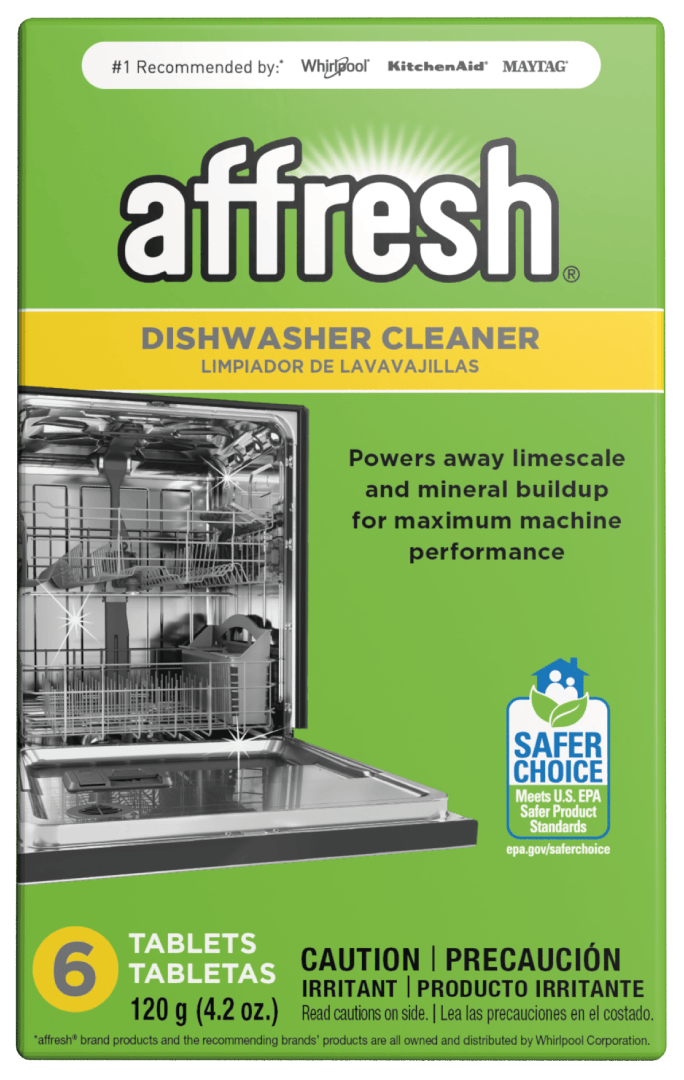 Affresh Tabletas limpiadoras de lavavajillas