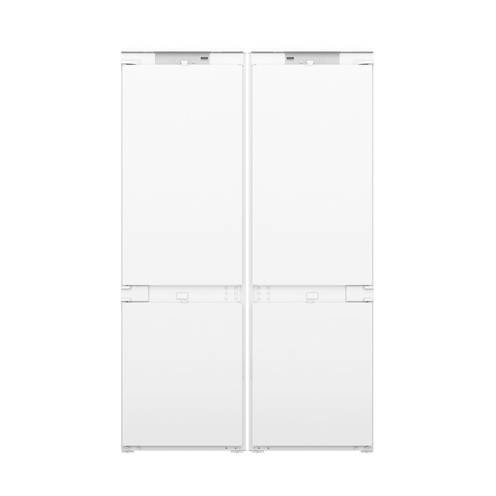 Combo Refrigerador Bottom Mount Panelable Empotrable Blanco