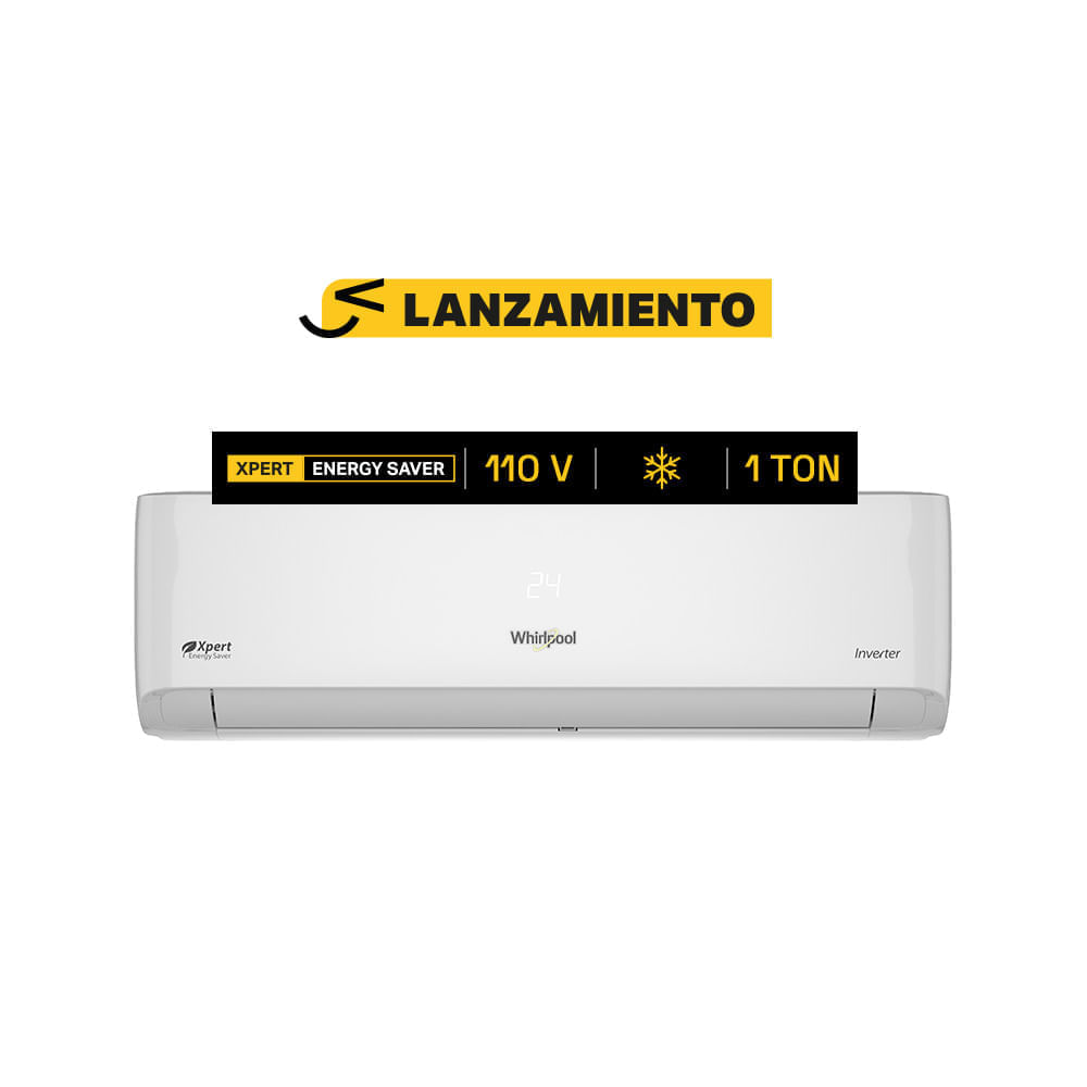 Minisplit Inverter Xpert Energy Saver 1 tonelada (Solo Frío) 110v