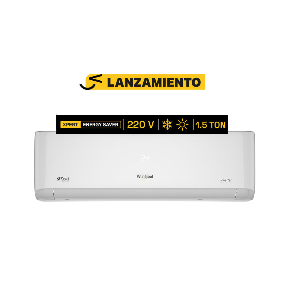 Minisplit Inverter Xpert Energy Saver 1.5 toneladas (Frío/Calor) 220v
