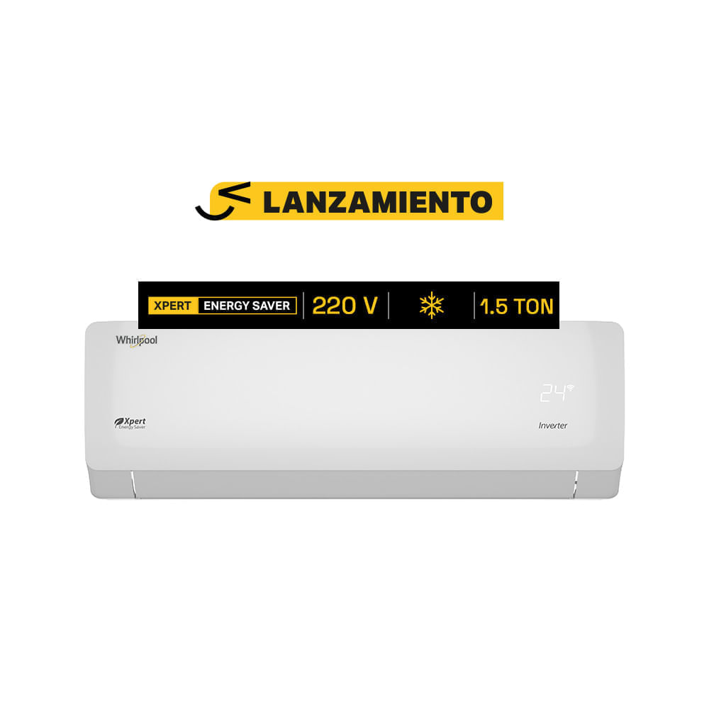 Minisplit Inverter Xpert Energy Saver 1.5 toneladas (Frío/Calor) 220v
