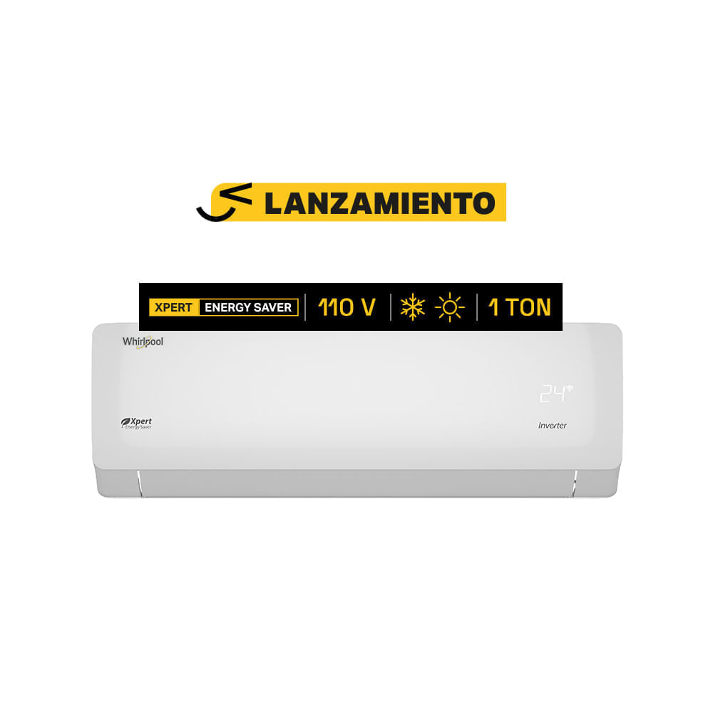 Minisplit Inverter Xpert Energy Saver 1 tonelada (Frío/Calor) 110v